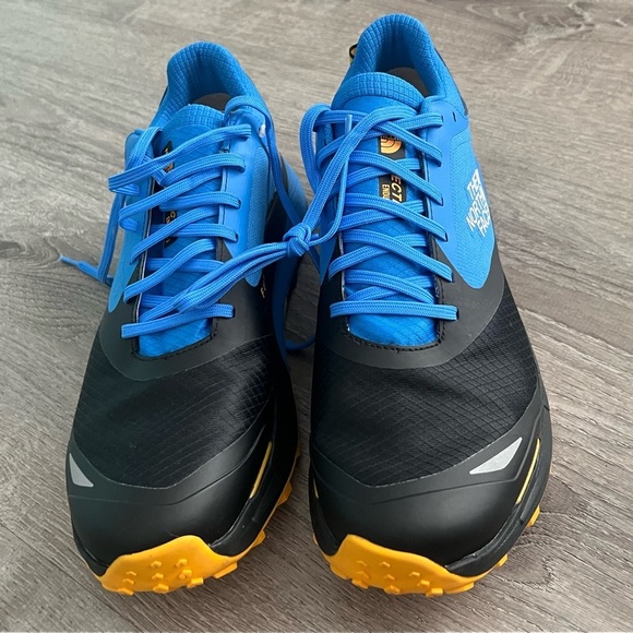 The North Face Vectiv Enduris 3 Trail Men's Black Blue Size 14 Running Shoes - Picture 2 of 5